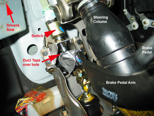 How To Install Brake Switch 2002 Honda Accord